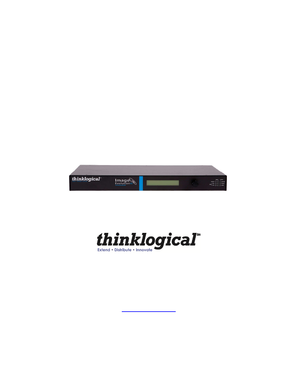 Thinklogical ImageEvolution X3 Manual User Manual | 43 pages