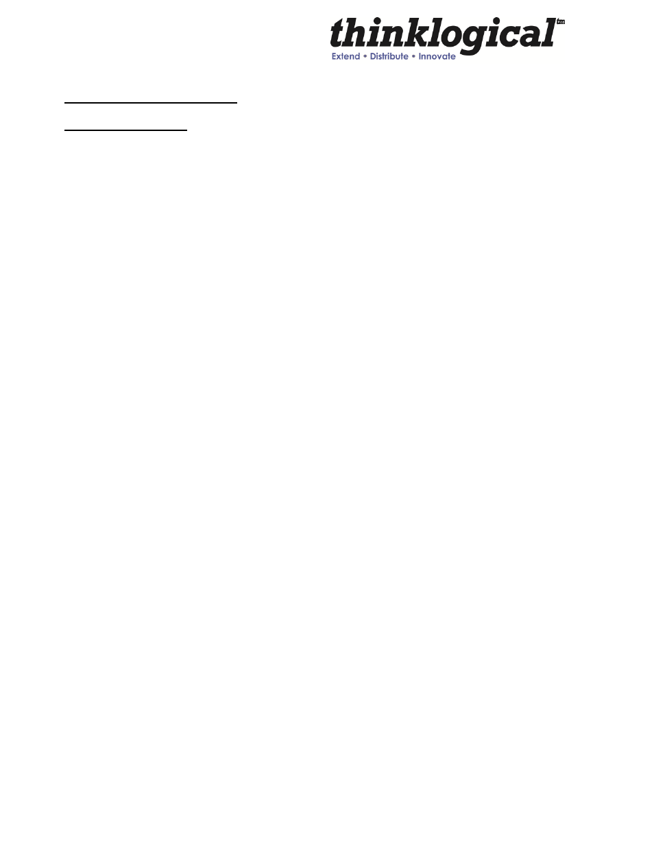 Thinklogical ImageEvolution X3 Manual User Manual | Page 38 / 43