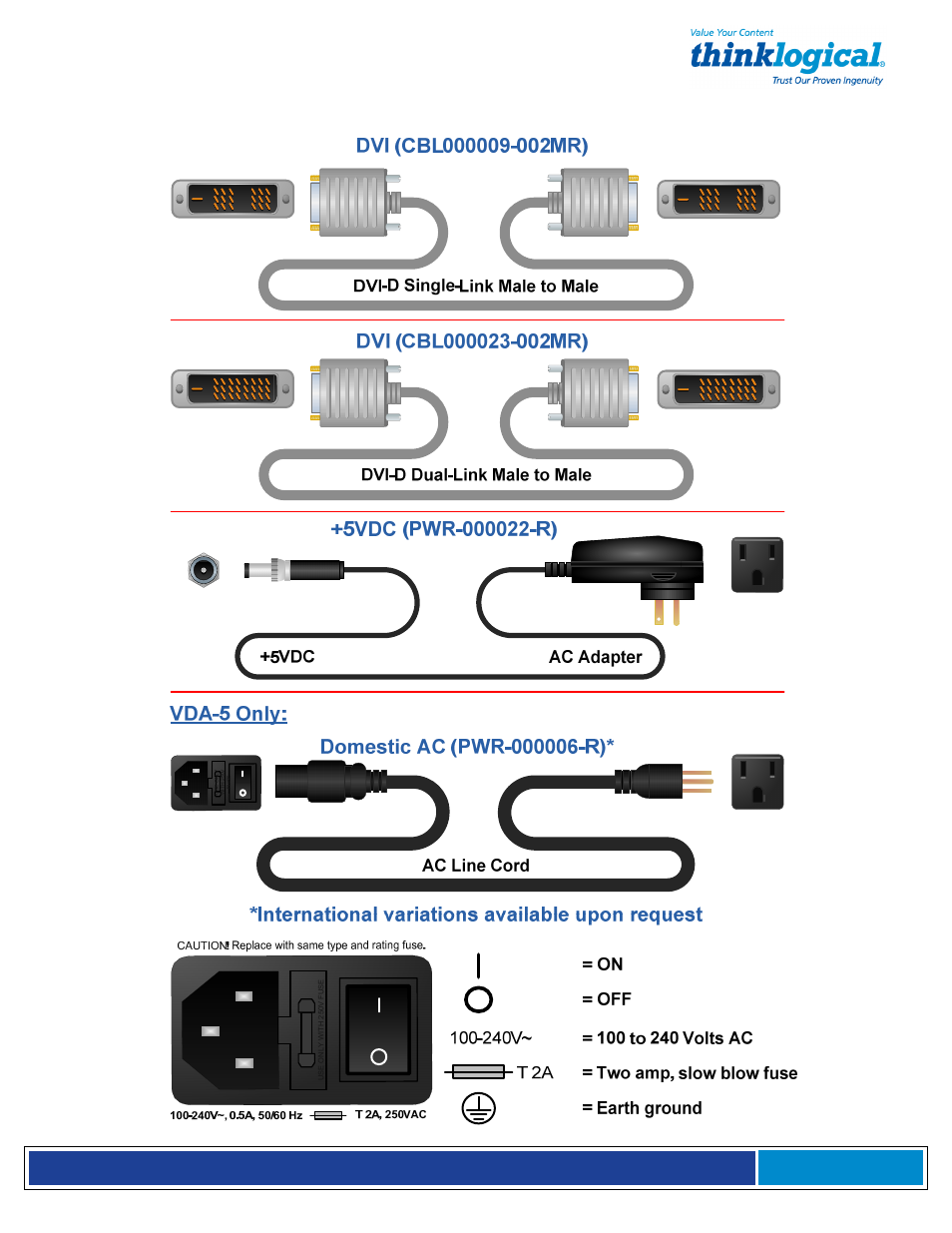 Thinklogical VDA Manual User Manual | Page 6 / 19