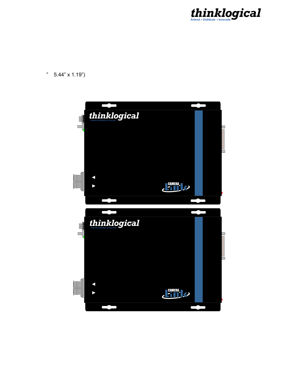 Hardware features, Cfl-3000, Camera fiber-link | Thinklogical Camera Fiber-Link Manual User Manual | Page 10 / 39
