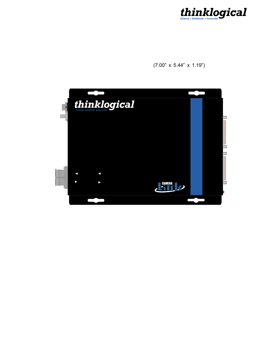 Cfl-6000, Power enhancement kit (optional), 6 din rails (optional) | Camera fiber-link, The entire line of thinklogical | Thinklogical Camera Fiber-Link Manual User Manual | Page 13 / 39