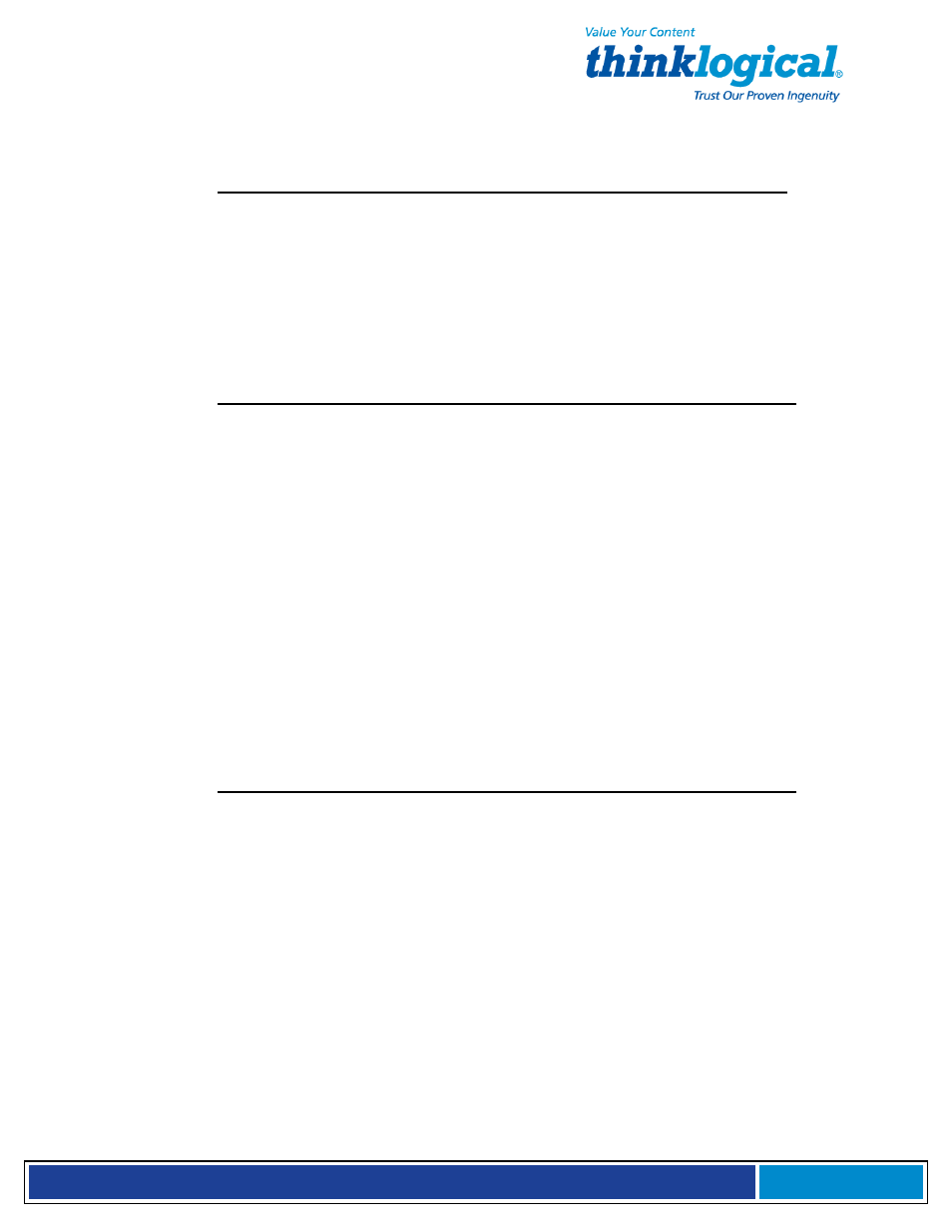 Thinklogical Secure Console Server Manual User Manual | Page 3 / 90