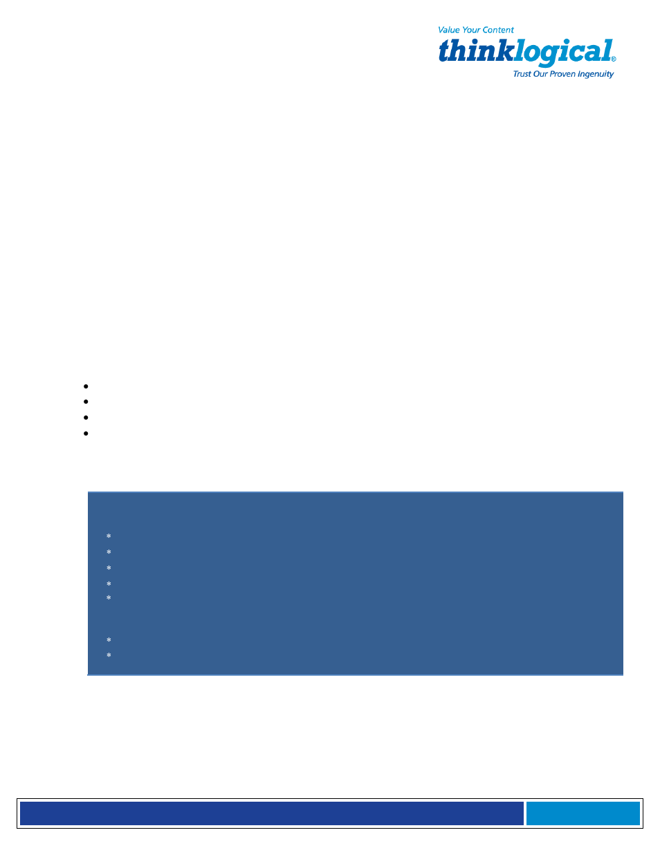 2 initial system administrator (sysadmin) access, 3 default services, 1 enter commands | 2 log out | Thinklogical Secure Console Server Manual User Manual | Page 36 / 90