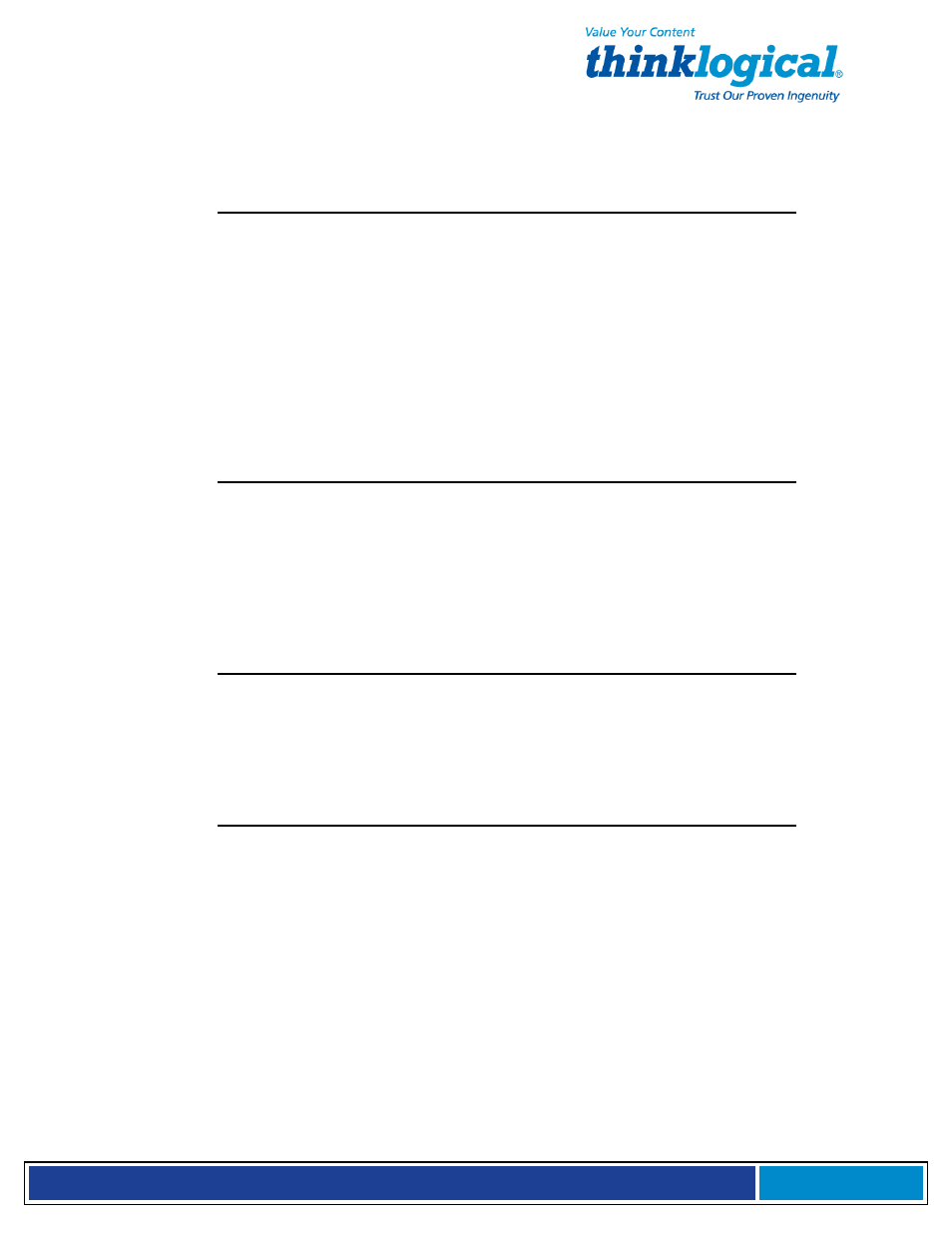 Thinklogical Secure Console Server Manual User Manual | Page 4 / 90