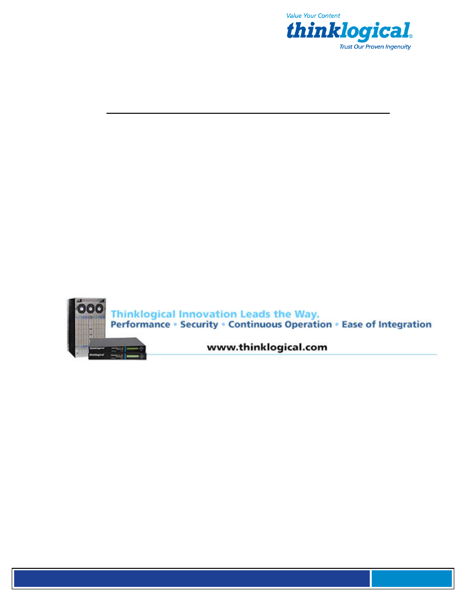 Thinklogical Secure Console Server Manual User Manual | Page 6 / 90