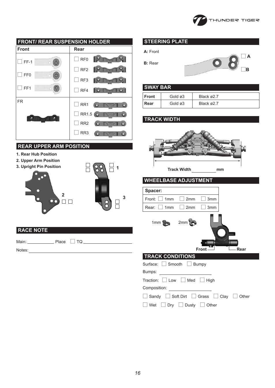 6402 p16.pdf | Thunder Tiger ER-4 G3 User Manual | Page 17 / 28