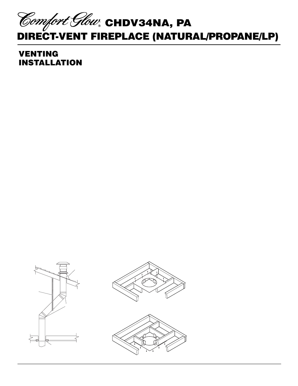 Venting installation, Continued | Desa Tech CHDV34PA User Manual | Page 12 / 36