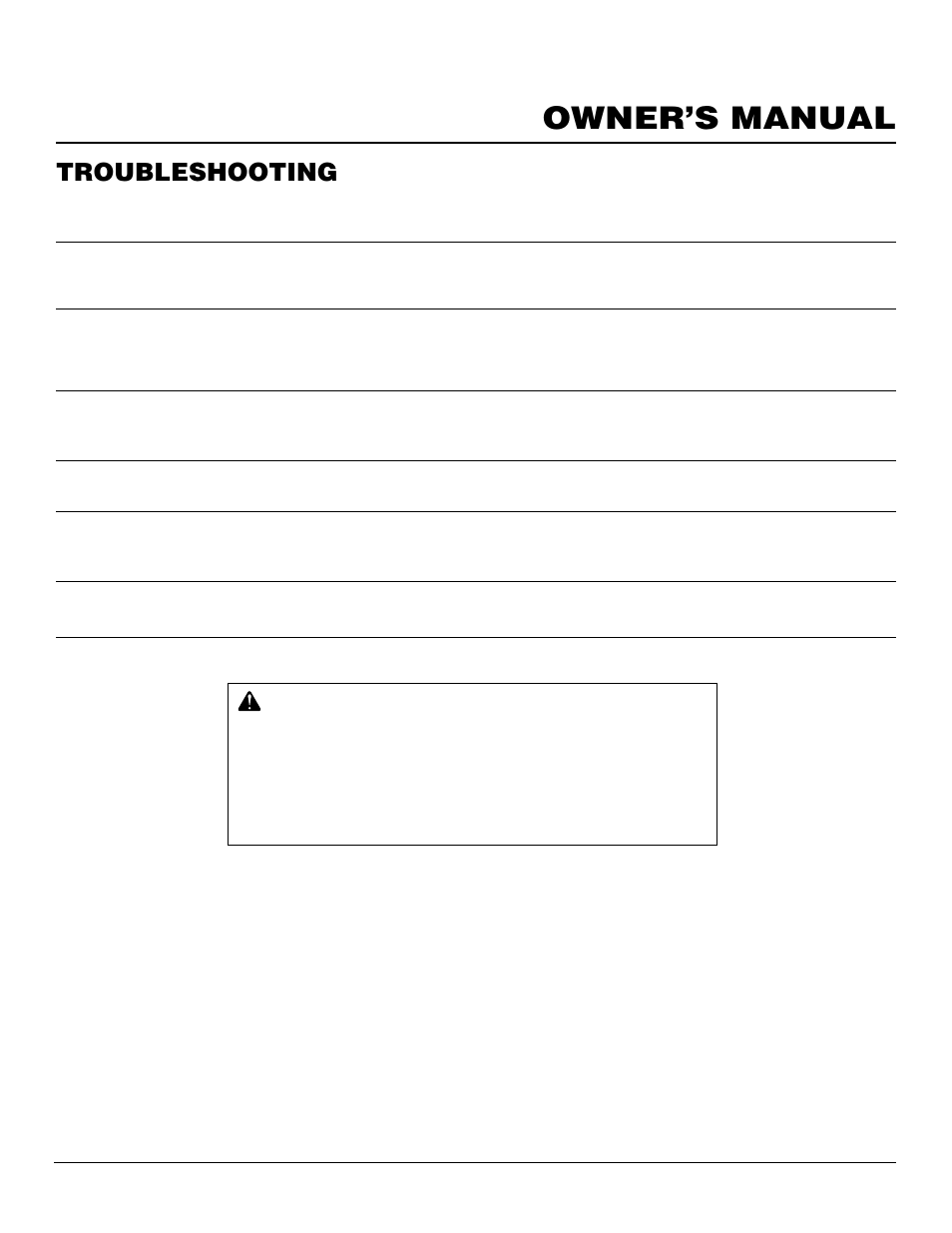 Owner’s manual, Troubleshooting, Continued | Desa Tech PC4670NG User Manual | Page 9 / 14