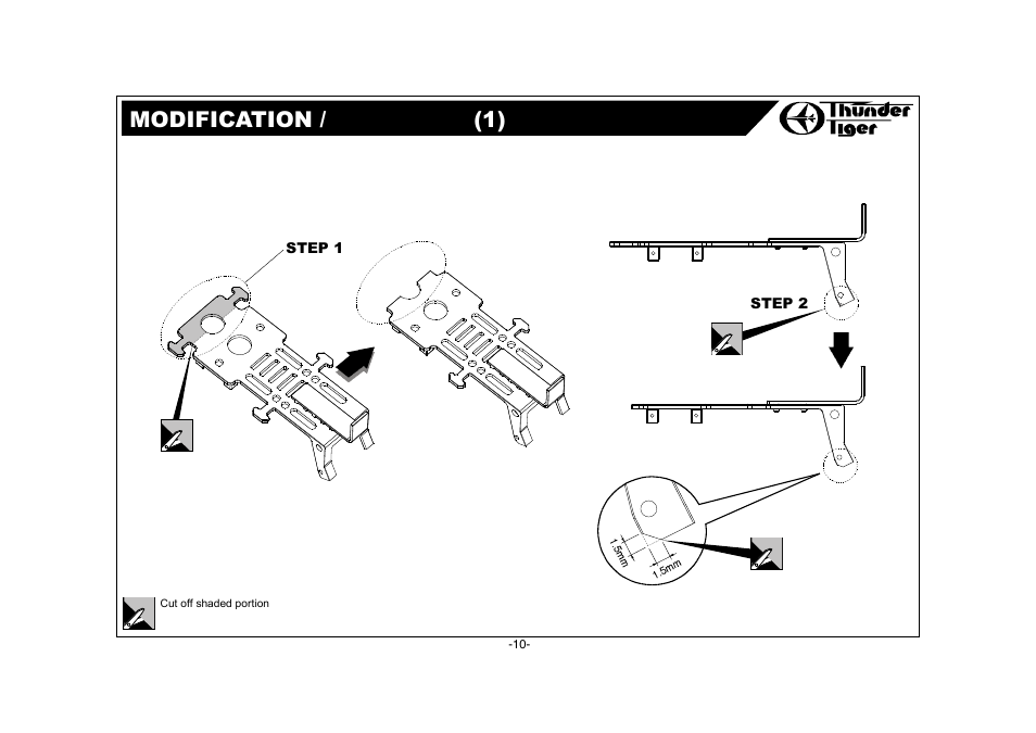 Thunder Tiger AH-1W User Manual | Page 11 / 39