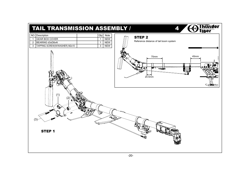 Ah-1w accessories / 附屬配件, Specification / 規格, Front body and canopy cuting / 前機身及機艙罩裁剪 | Ah-1w conversion kit spare parts / 維修零件包, Features / 特點 | Thunder Tiger AH-1W User Manual | Page 21 / 39