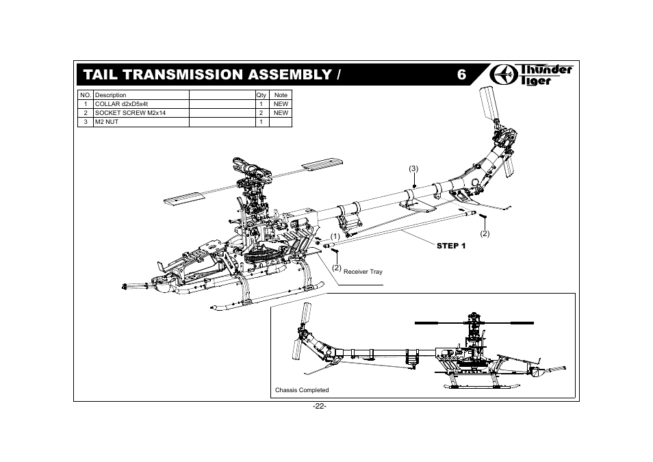 Ah-1w accessories / 附屬配件, Specification / 規格, Fr ont bod y and canopy cuting / 前機身及機艙罩裁剪 | Thunder Tiger AH-1W User Manual | Page 23 / 39