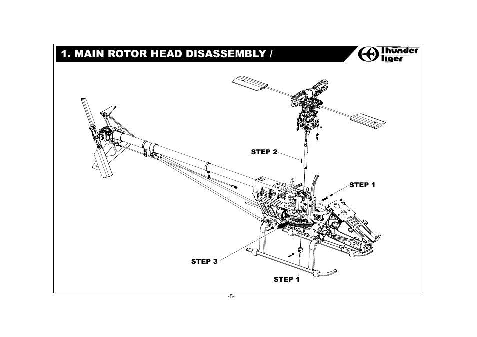 Thunder Tiger AH-1W User Manual | Page 6 / 39