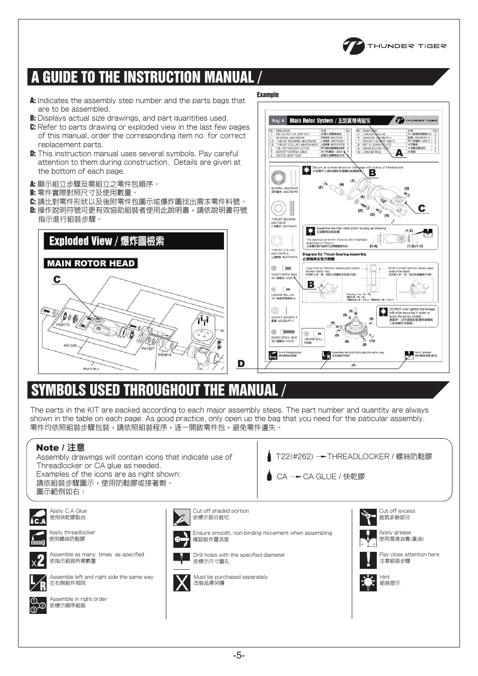 P05_new.pdf | Thunder Tiger RapRaptor E820 User Manual | Page 6 / 41