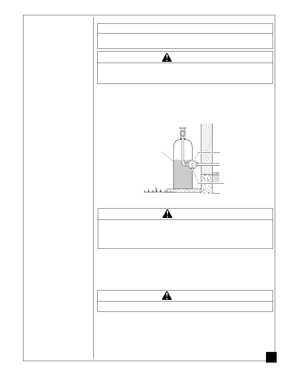 Connecting to gas supply, Notice, Caution | Desa Tech CGP10T User Manual | Page 13 / 32