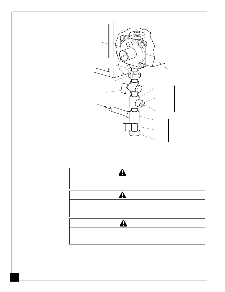 Checking gas connections, Connecting to gas supply, Warning | Caution | Desa Tech CGP10T User Manual | Page 14 / 32