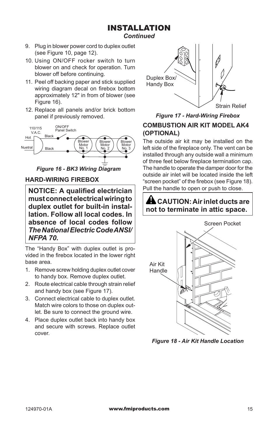 Installation | Desa Tech FIREBOX CGFB32CC User Manual | Page 15 / 20