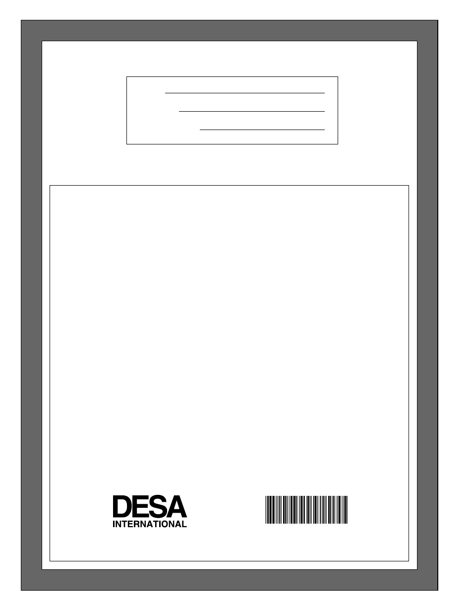 Warranty information | Desa Tech CGN20TA User Manual | Page 24 / 24