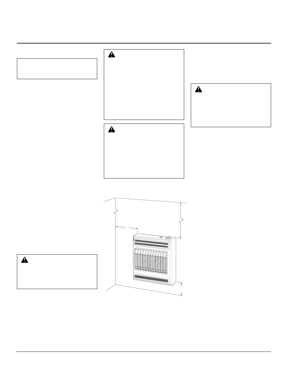 Owner’s manual, Installation | Desa Tech CGN20TA User Manual | Page 7 / 24