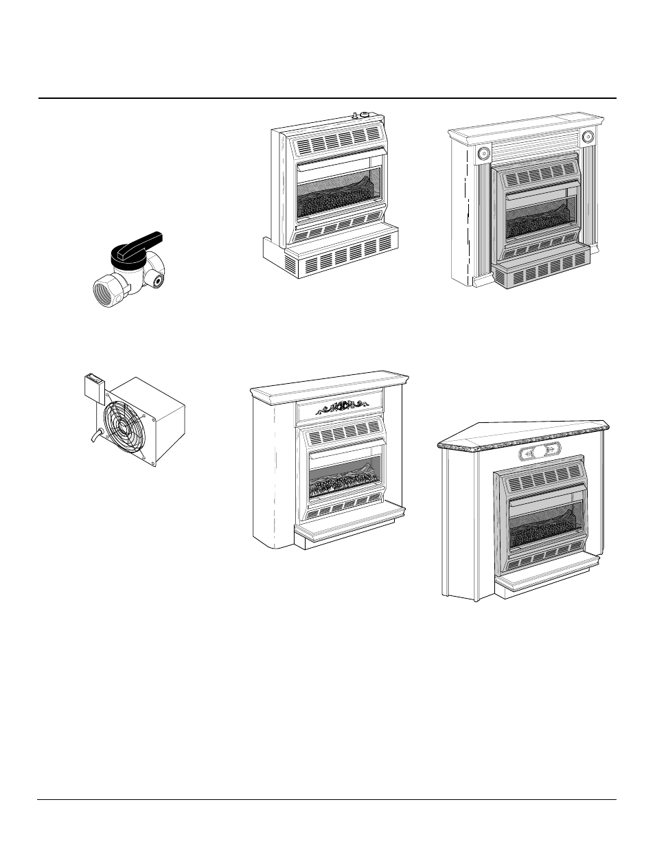 Owner’s manual, Accessories | Desa Tech RADIANT FLAME RFN28TD User Manual | Page 21 / 24