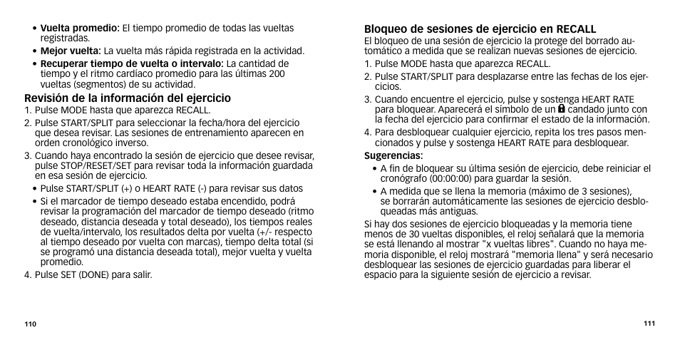 Timex W-270 User Manual | Page 58 / 88