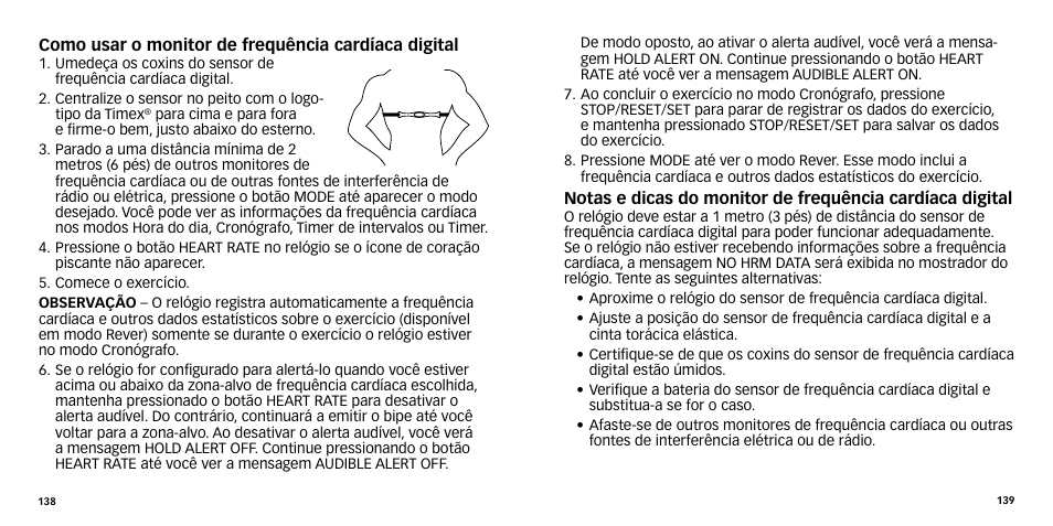 Timex W-270 User Manual | Page 72 / 88