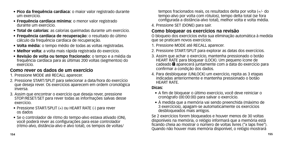 Timex W-270 User Manual | Page 80 / 88