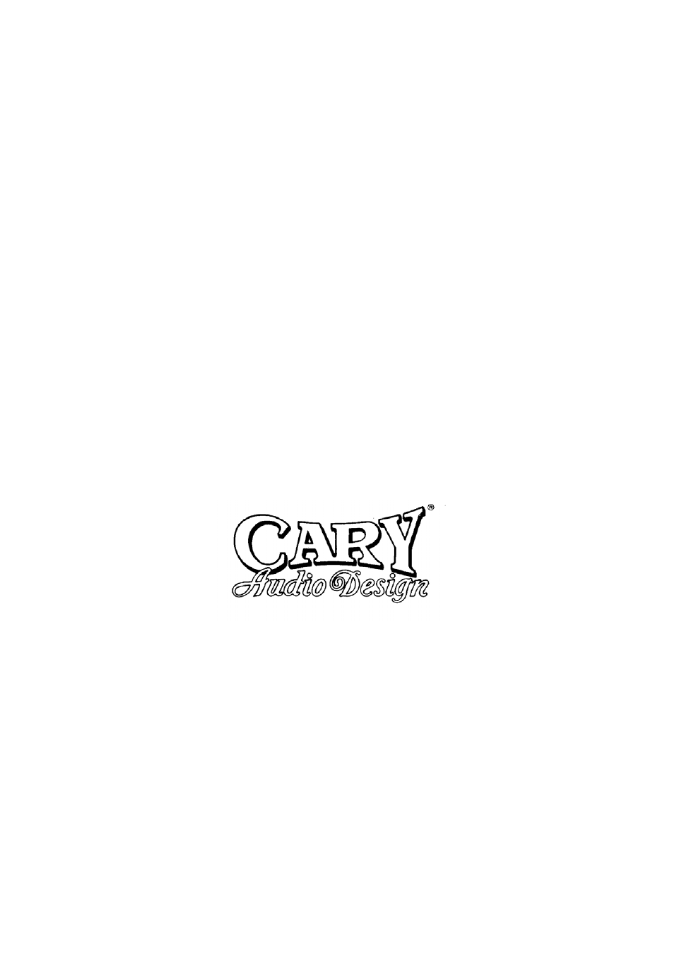 C a r y a u d i o d e s i g n inc | Cary Audio Design CD 200 User Manual | Page 12 / 12