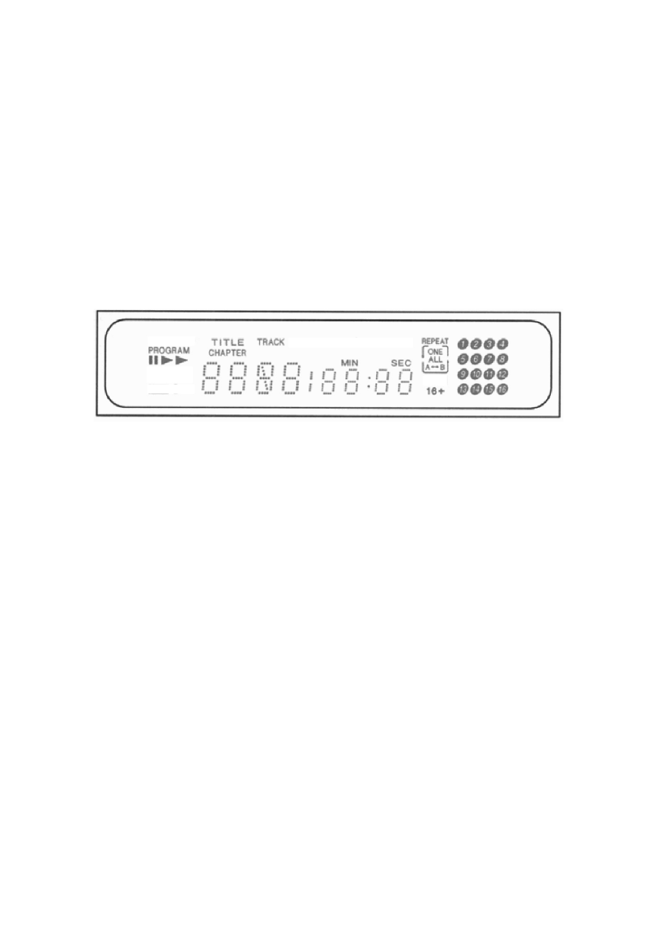 Led indicators, Display, Program | Lights up when a program is being played | Cary Audio Design CD 200 User Manual | Page 7 / 12