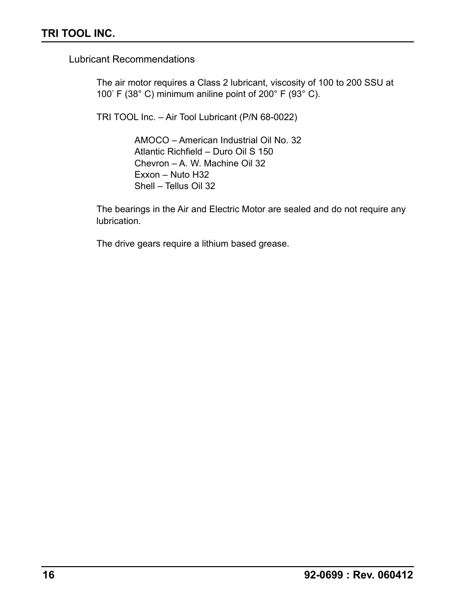 Tri Tool 204B Beveler User Manual | Page 16 / 45