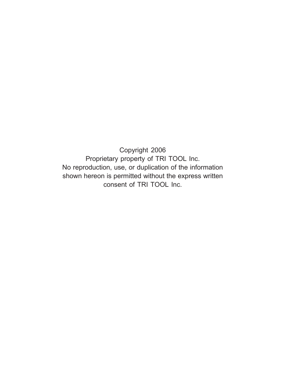 Tri Tool 204B Flange Facer User Manual | Page 2 / 21