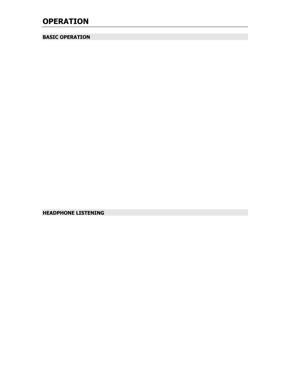Operation | Cary Audio Design SLP 05 User Manual | Page 16 / 22