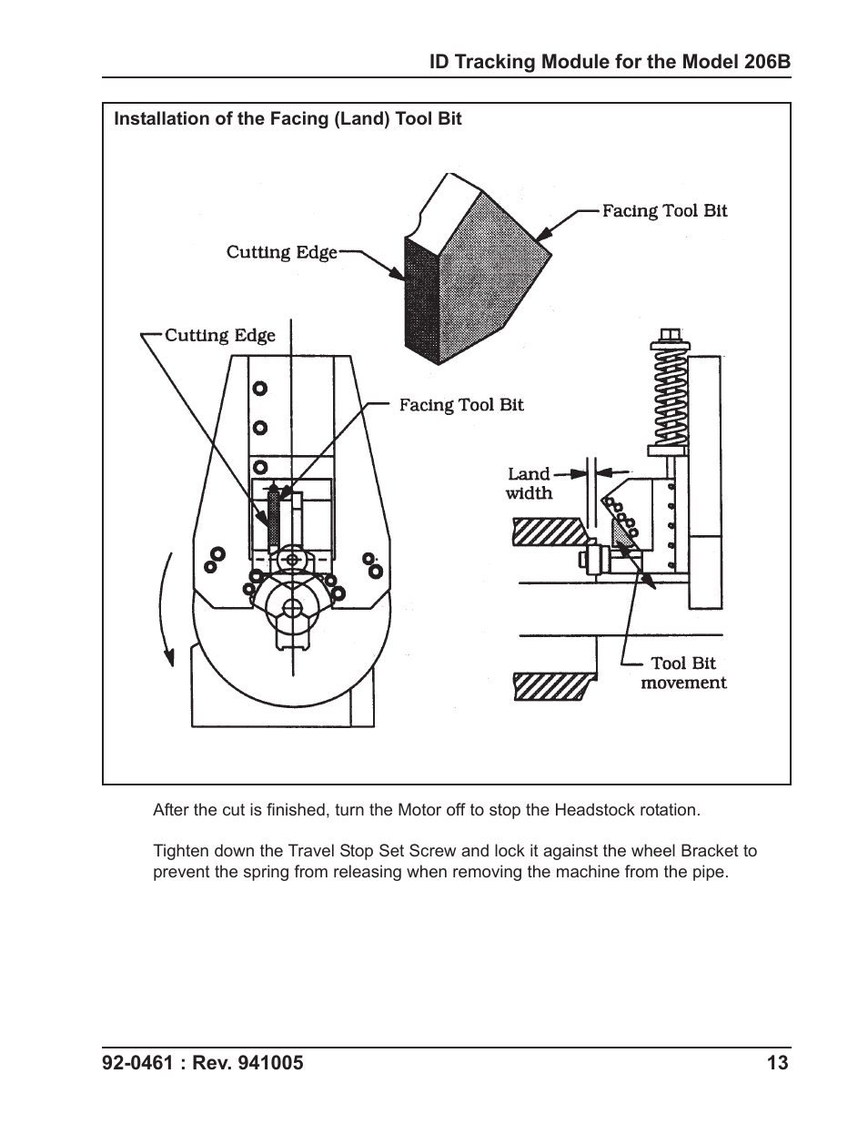 Tri Tool 206B ID Tracking Module User Manual | Page 13 / 17