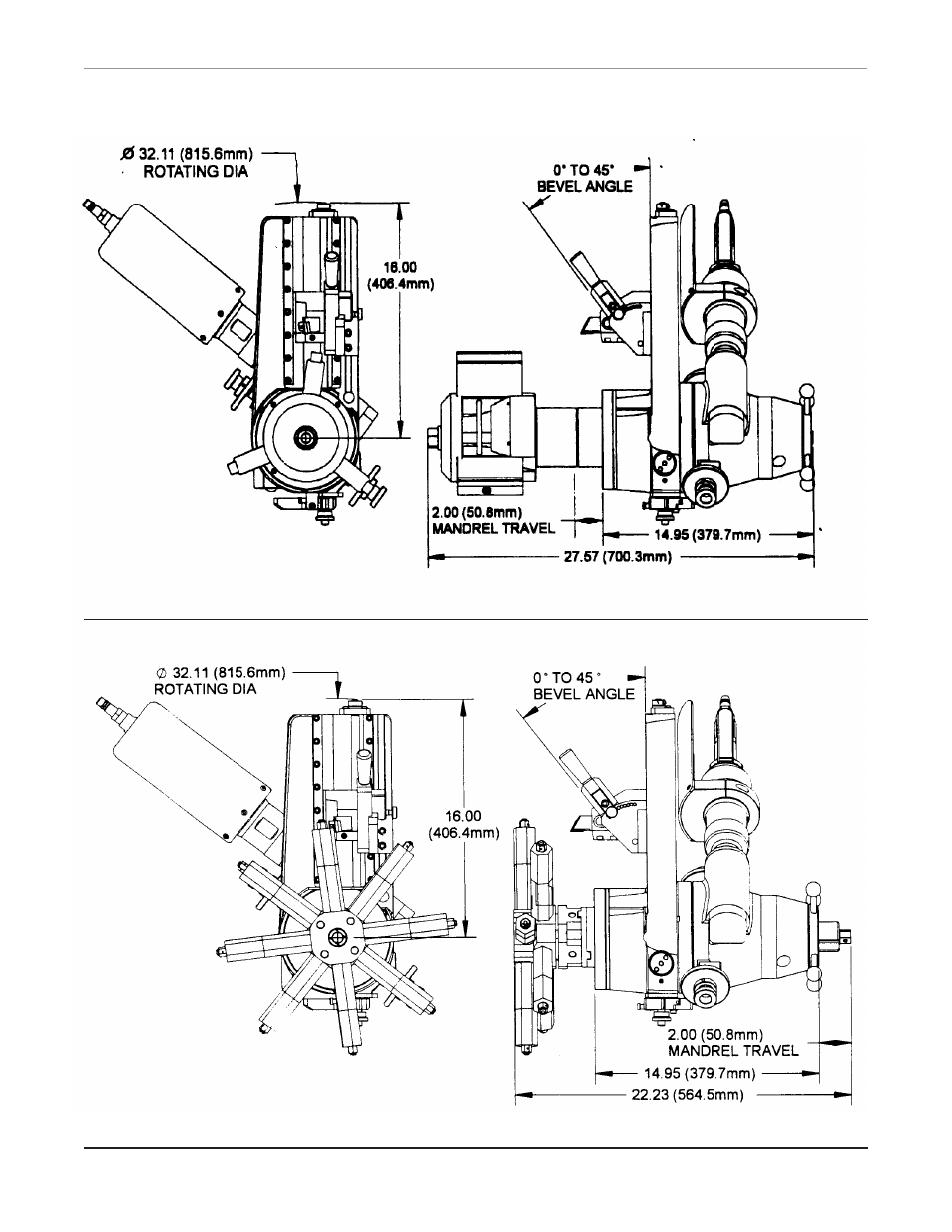 Tri Tool 212B Beveler Single Point Flange Facer User Manual | Page 6 / 41