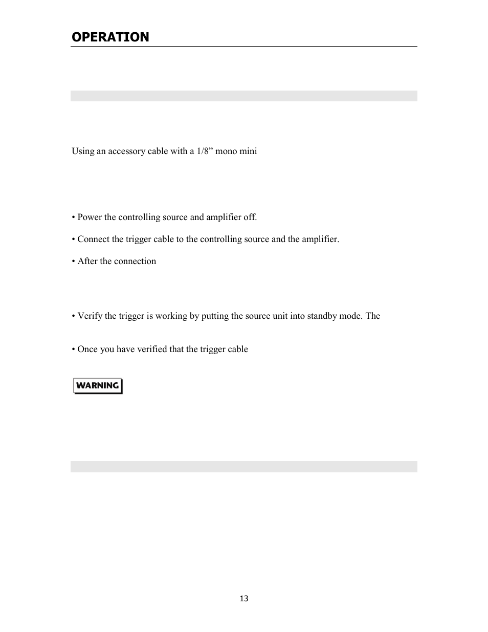 Operation | Cary Audio Design 7.125 User Manual | Page 15 / 25