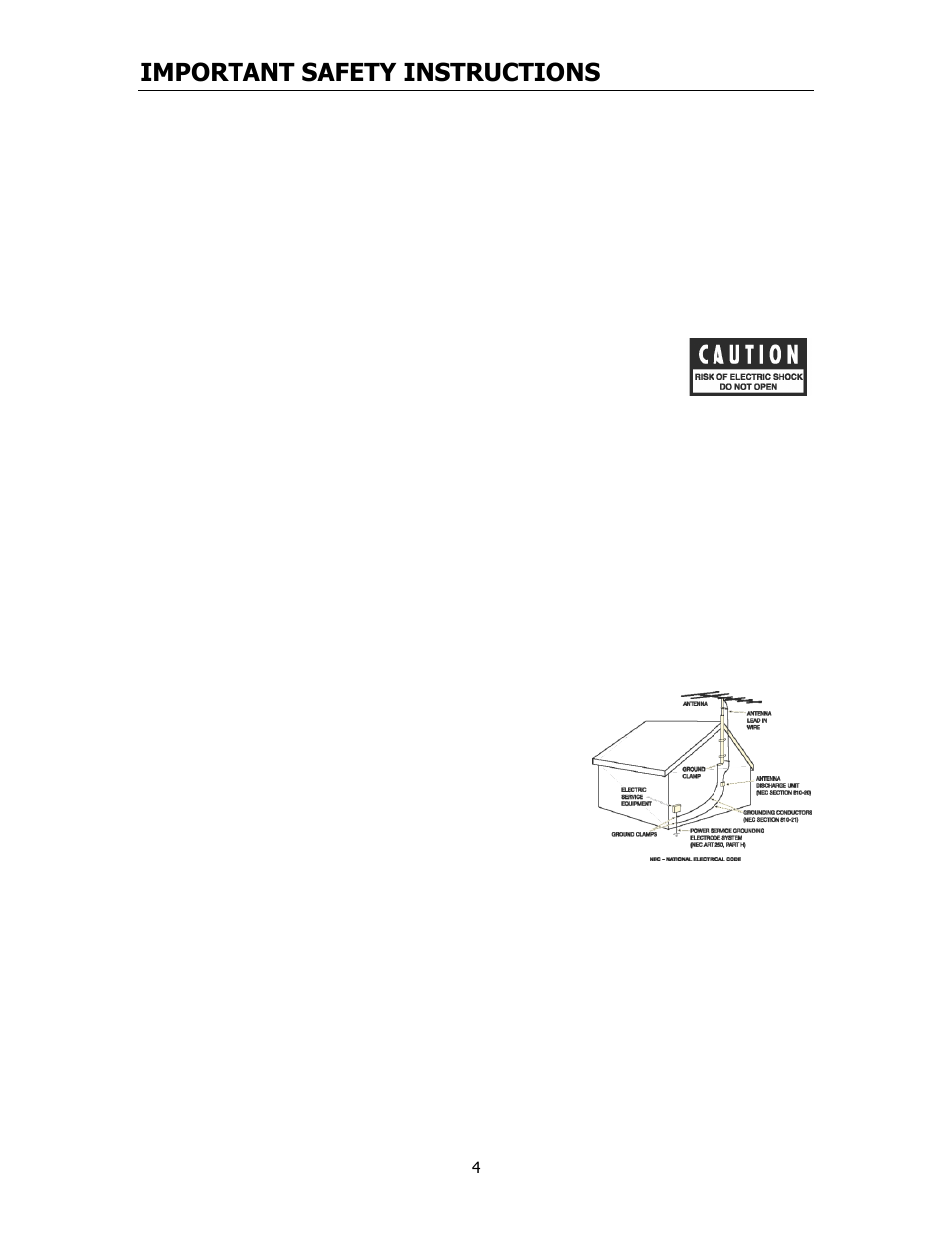 Important safety instructions | Cary Audio Design 7.125 User Manual | Page 6 / 25