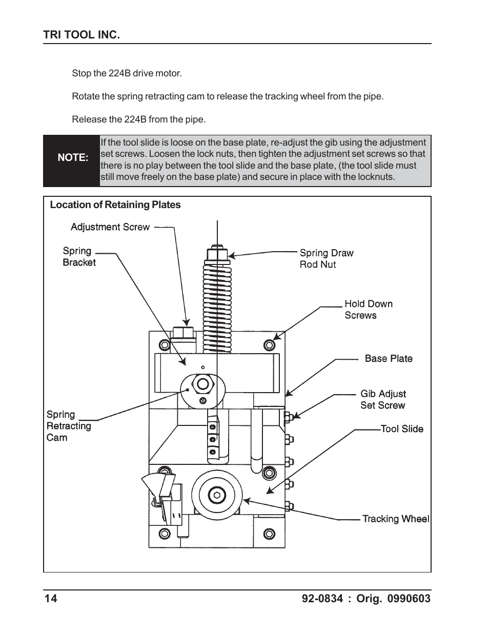 Tri Tool 224B ID Tracking Module User Manual | Page 14 / 23