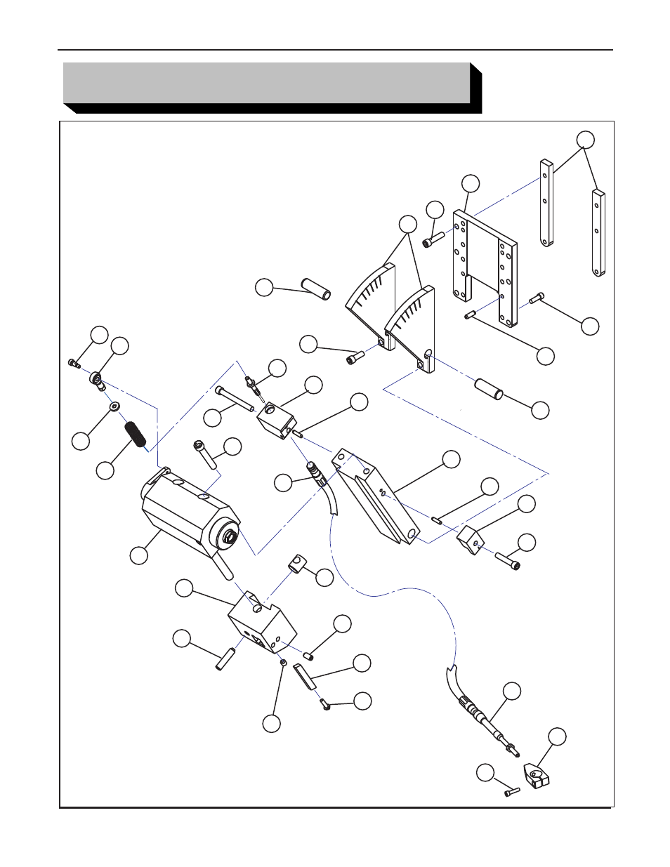 Illustrated parts breakdown | Tri Tool 224B Single Point User Manual | Page 23 / 30