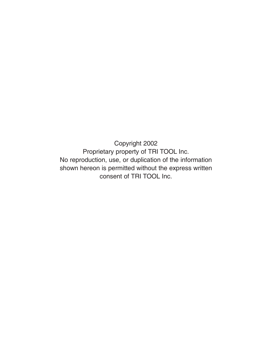 Tri Tool 230B Lifting Frame User Manual | Page 2 / 19