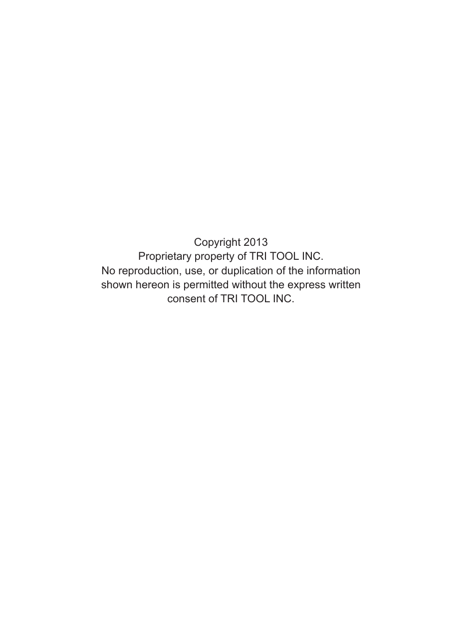 Tri Tool 301SP Tube Squaring User Manual | Page 2 / 35