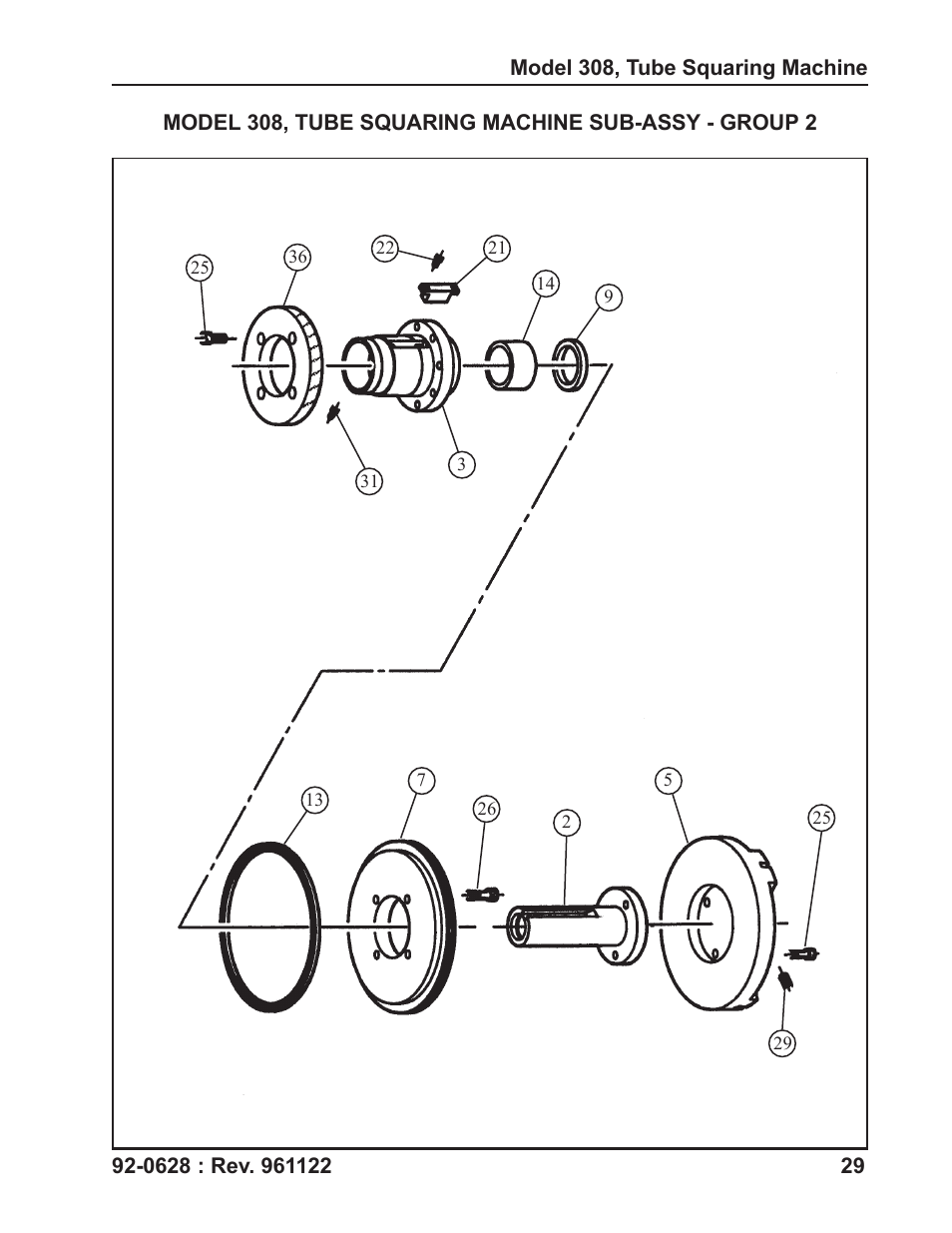 Tri Tool 308 Tube Squaring User Manual | Page 29 / 35