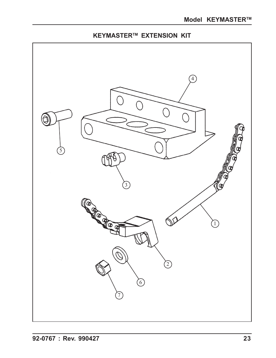 Tri Tool 404 & 424 Keymaster User Manual | Page 23 / 24