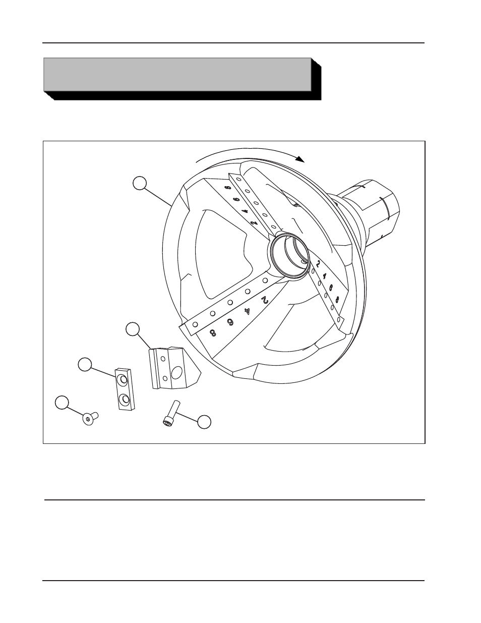 Illustrated parts breakdown | Tri Tool 4x4 Tool Holder Facing User Manual | Page 6 / 6