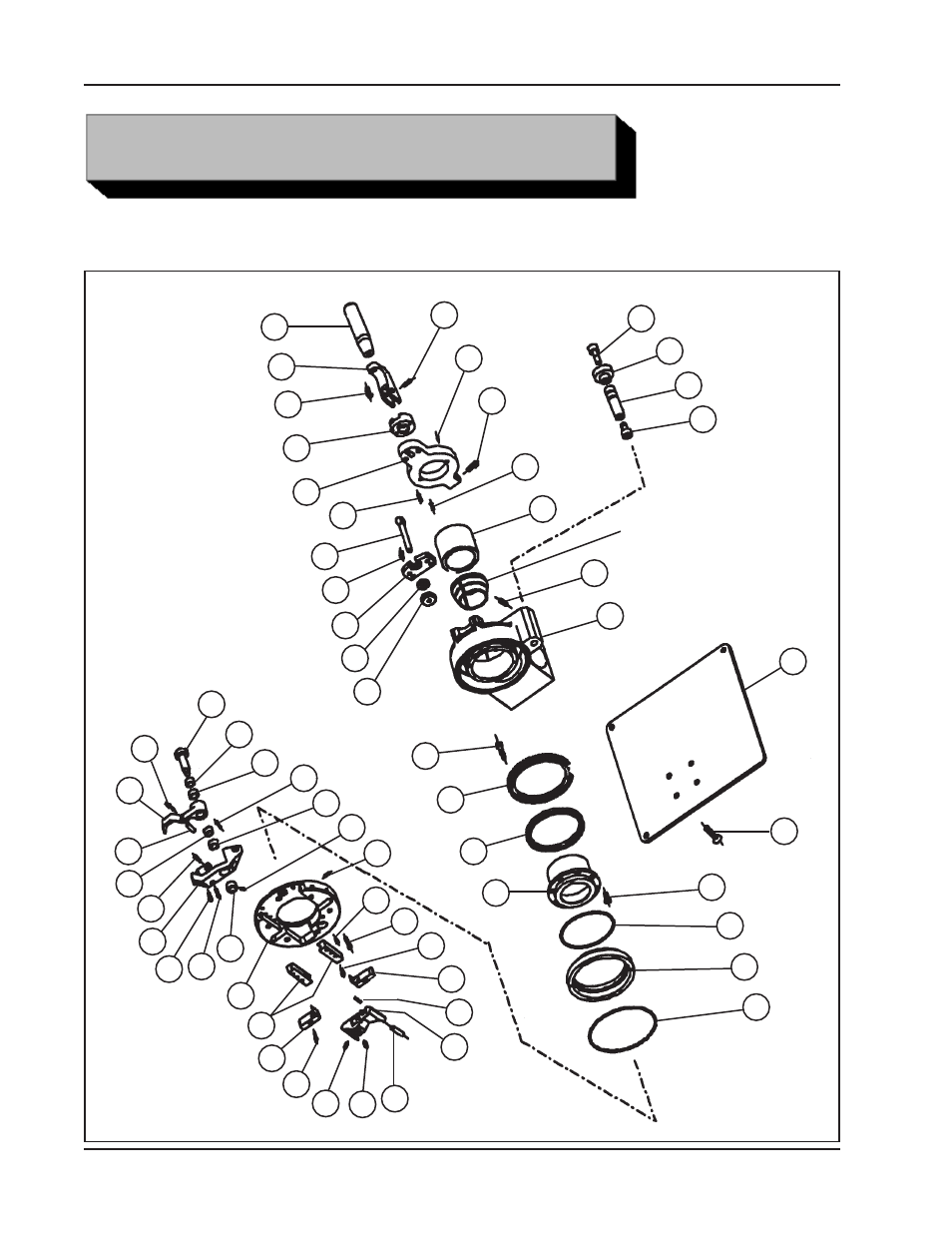Illustrated parts breakdown | Tri Tool 572AC Sever Machine User Manual | Page 24 / 28