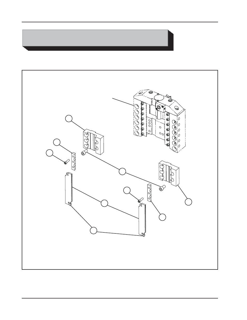 Illustrated parts breakdown | Tri Tool 600RBL Series Sever Module Accessory User Manual | Page 6 / 10