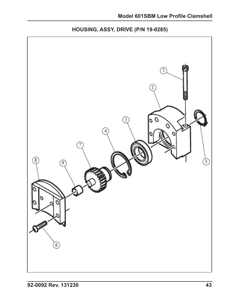 Tri Tool 601SBM Clamshell Air User Manual | Page 43 / 53