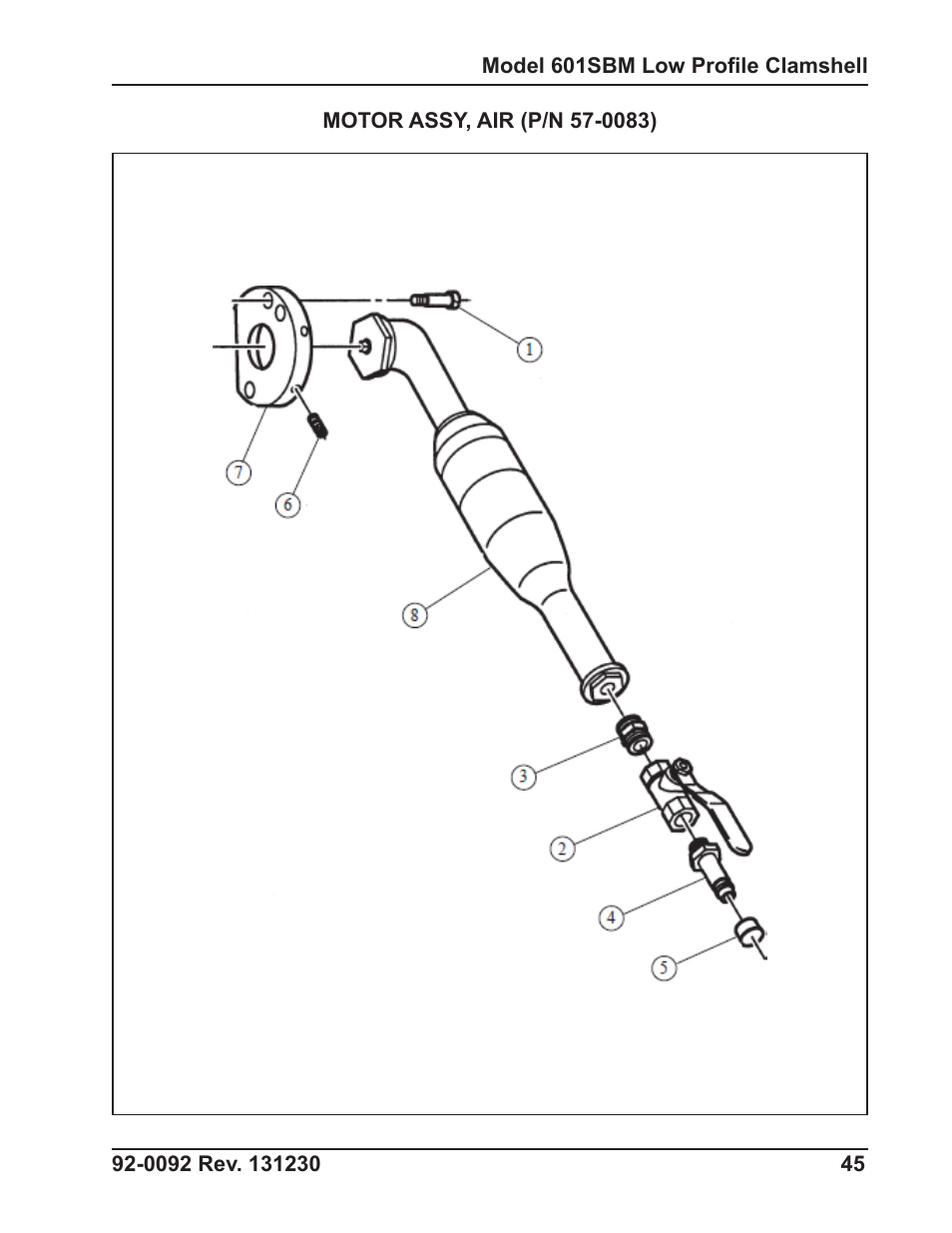 Tri Tool 601SBM Clamshell Air User Manual | Page 45 / 53