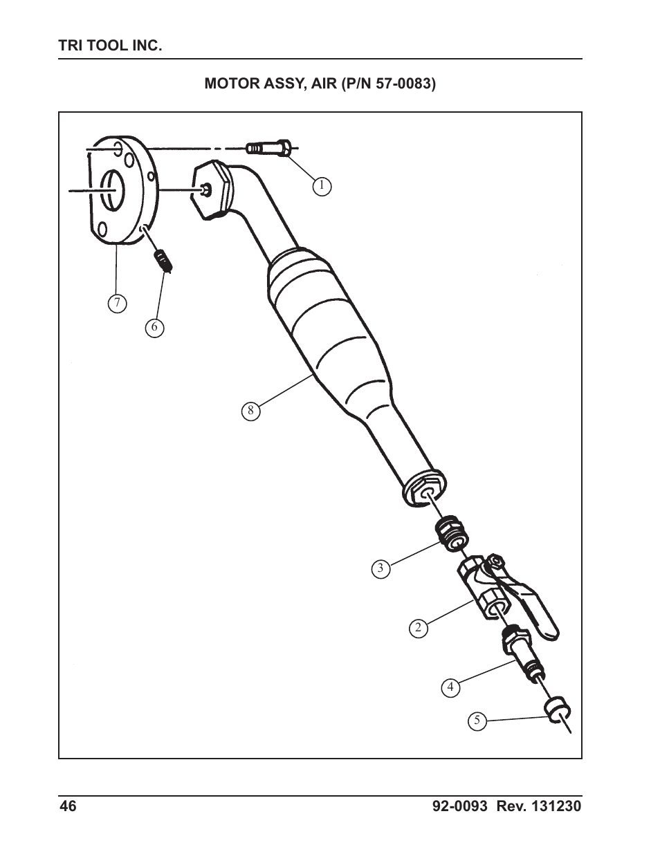 Tri Tool 602-5SBM Clamshell Air User Manual | Page 46 / 53