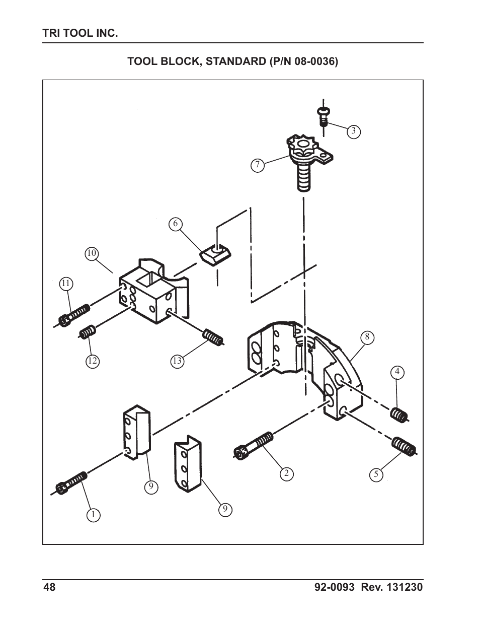 Tri Tool 602-5SBM Clamshell Air User Manual | Page 48 / 53