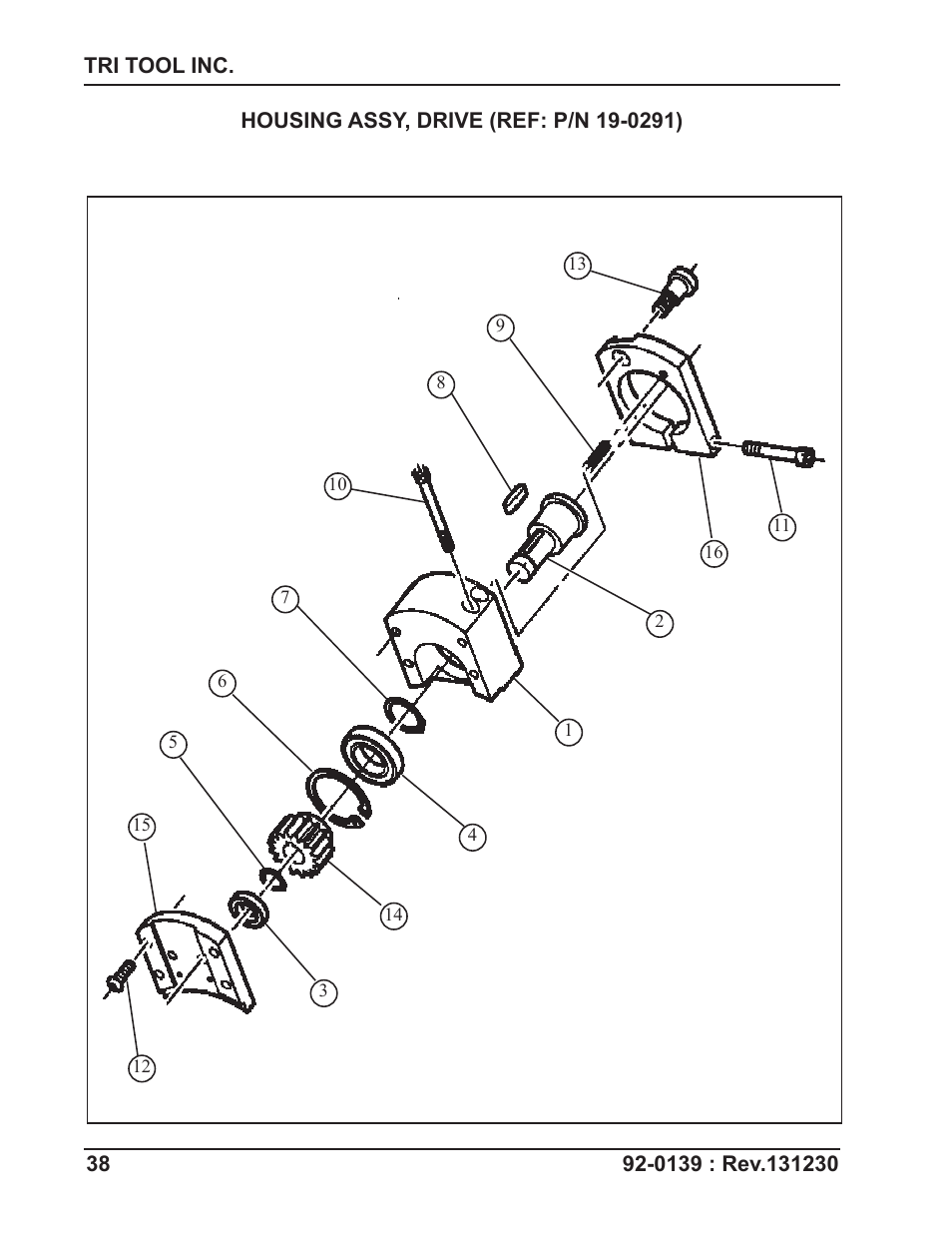 Tri Tool 602TSB Clamshell Air User Manual | Page 38 / 46