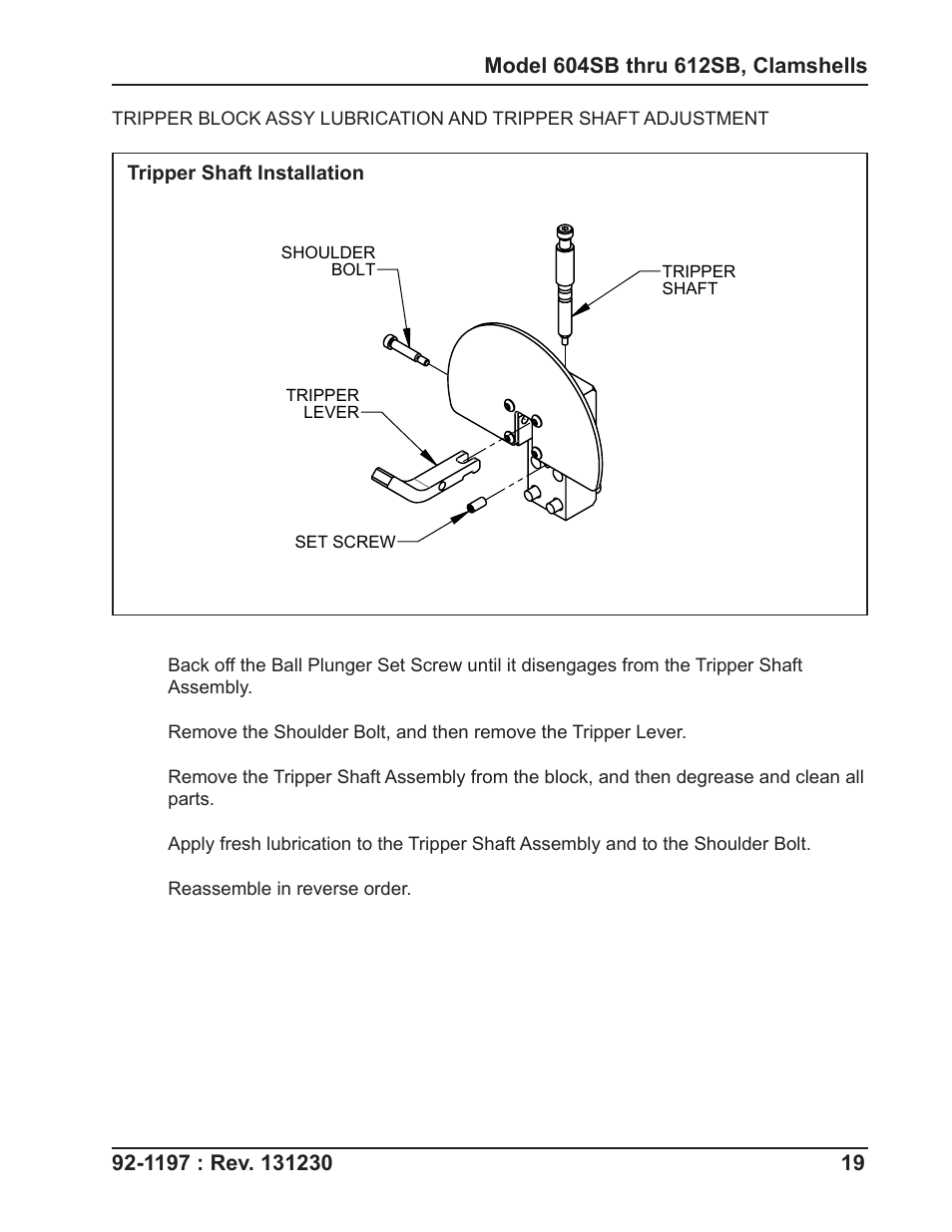 Tri Tool 604SB Clamshell User Manual | Page 19 / 72